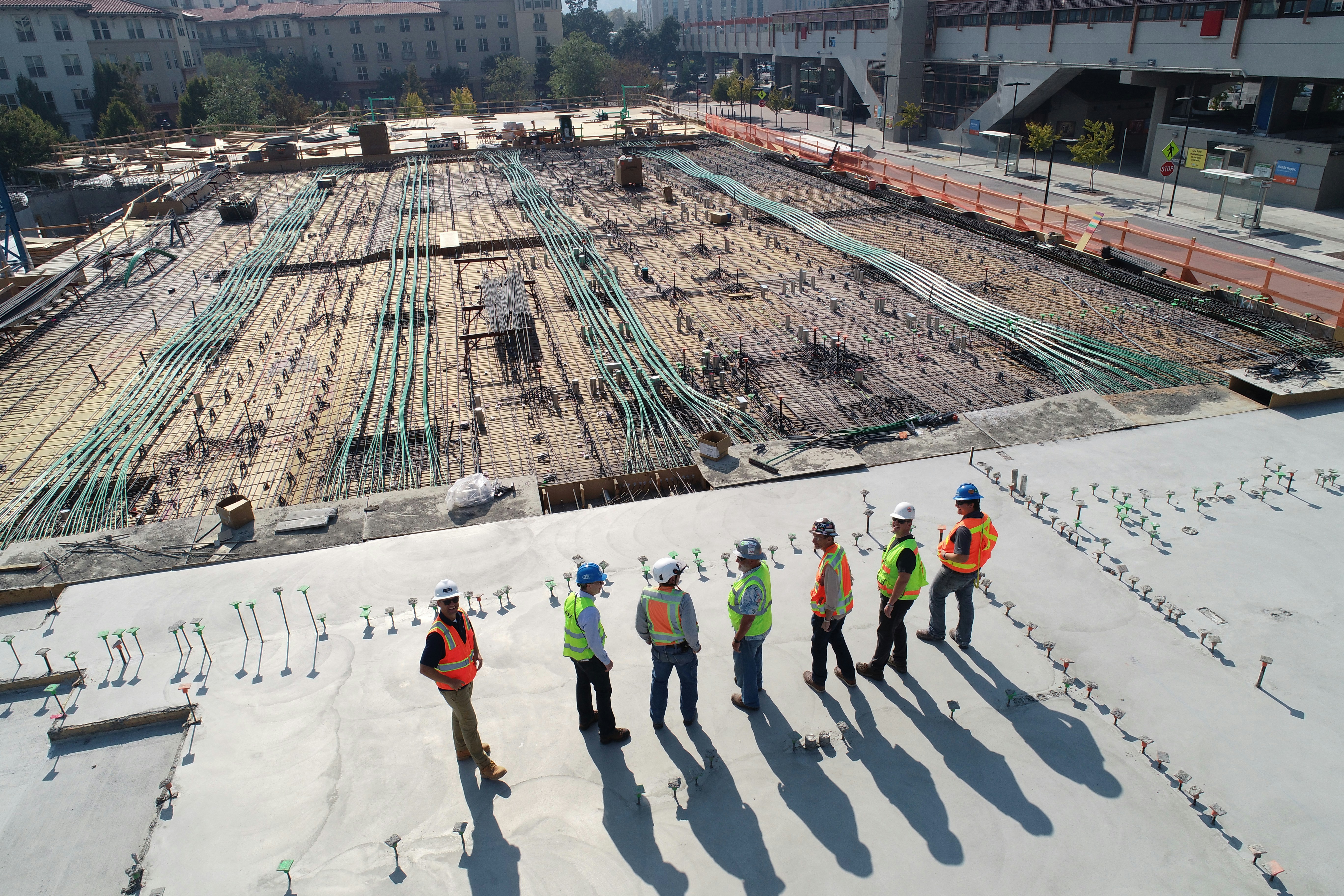 Utility infrastructure construction